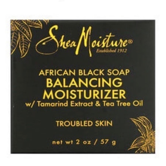 Shea Moisture African Black Soap Balanced Moisturizer net wt 2 oz. / 57 g - Picture 4 of 6